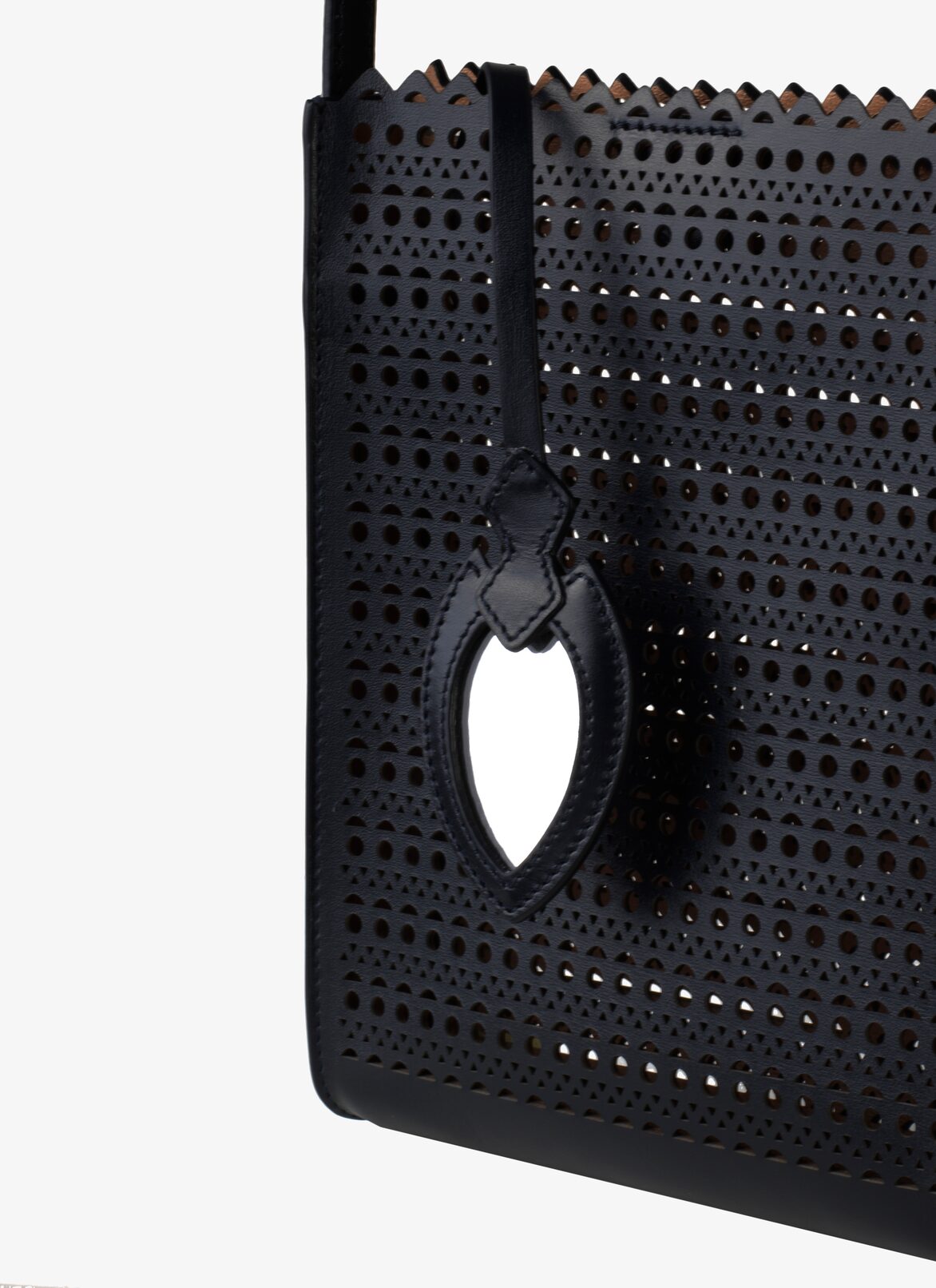 Hafida 17 Crossbody Bag ALAÏA NIGHT BLUE HAFIDA 17 CROSSBODY BAG